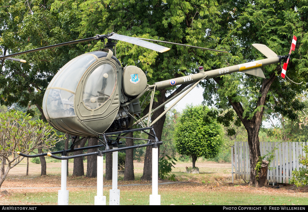 Aircraft Photo of 6732 | Hughes TH-55A Osage (269A) | Thailand - Army | AirHistory.net #209361