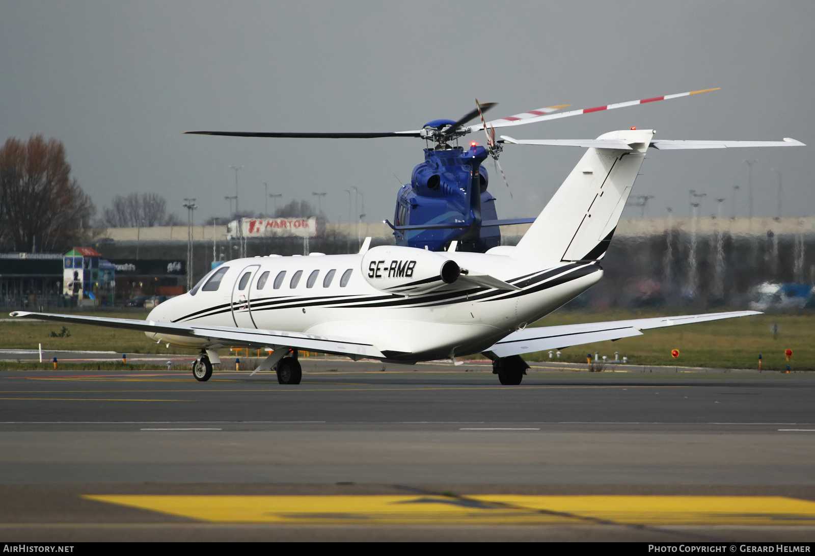 Aircraft Photo of SE-RMB | Cessna 525B CitationJet CJ3 | AirHistory.net #209367