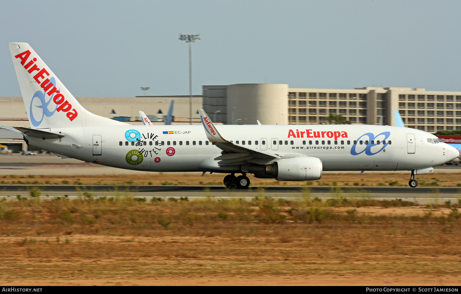 Aircraft Photo of EC-JAP | Boeing 737-85P | Air Europa | AirHistory.net #209368