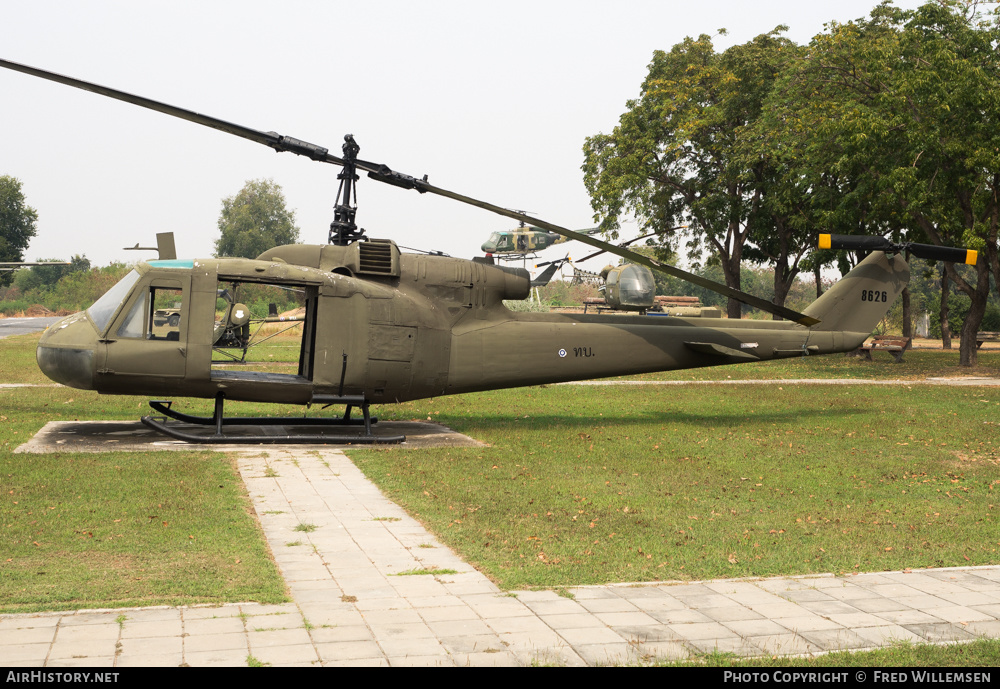 Aircraft Photo of 8626 | Bell UH-1C Iroquois | Thailand - Army | AirHistory.net #209373