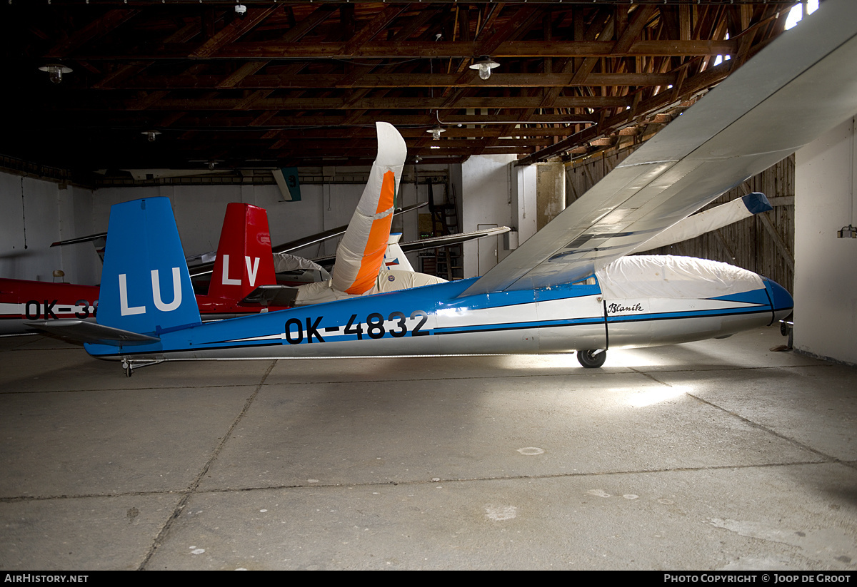 Aircraft Photo of OK-4832 | Let L-13 Blanik | AirHistory.net #209374