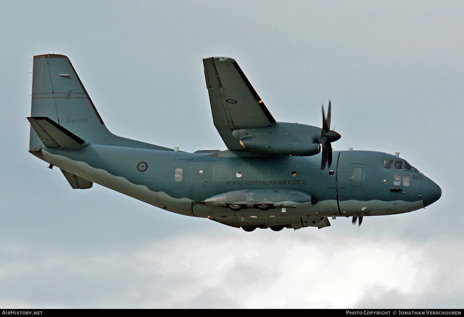 Aircraft Photo of A34-001 | Alenia C-27J Spartan | Australia - Air Force | AirHistory.net #209379