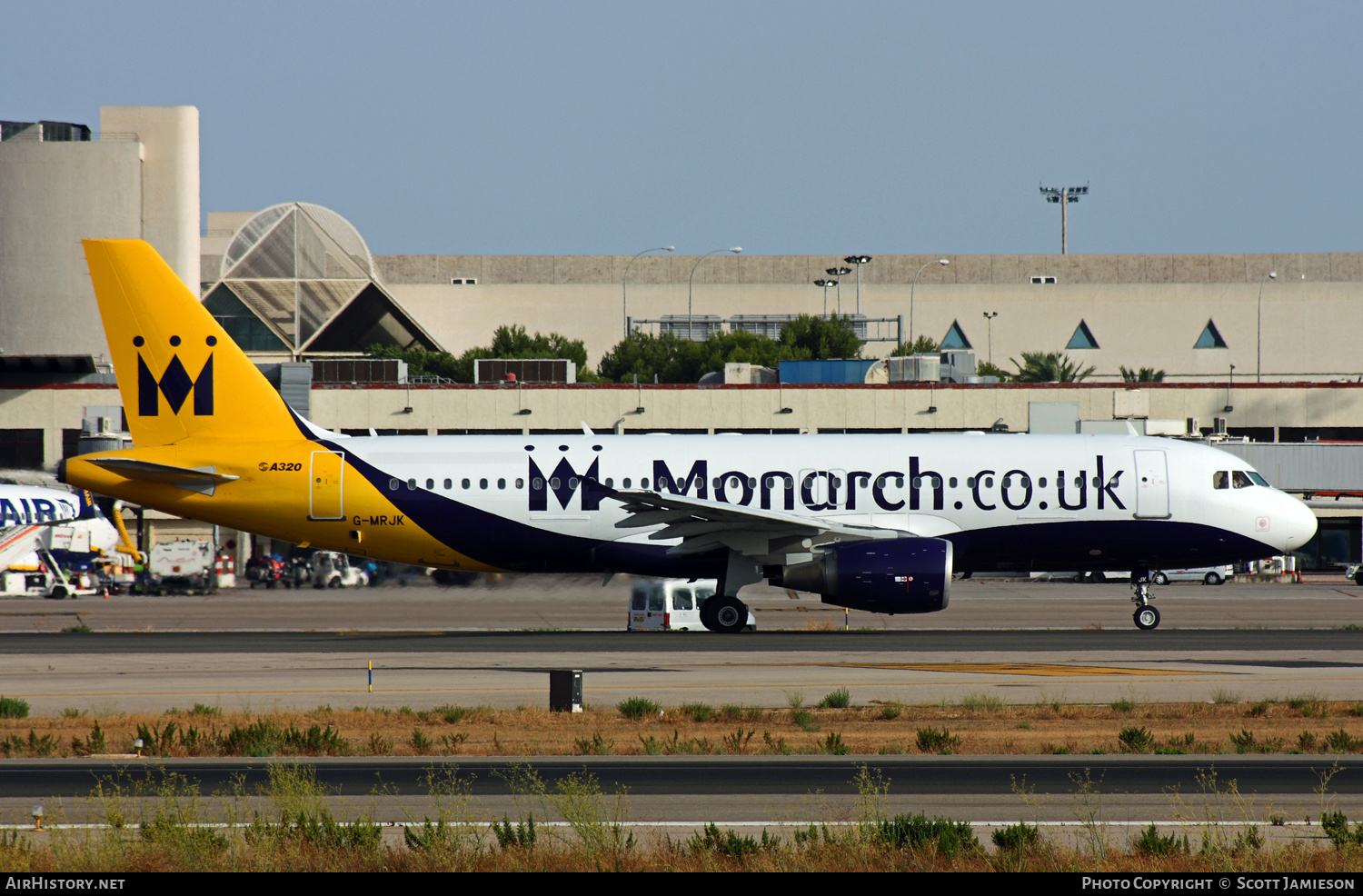 Aircraft Photo of G-MRJK | Airbus A320-214 | Monarch Airlines | AirHistory.net #209387