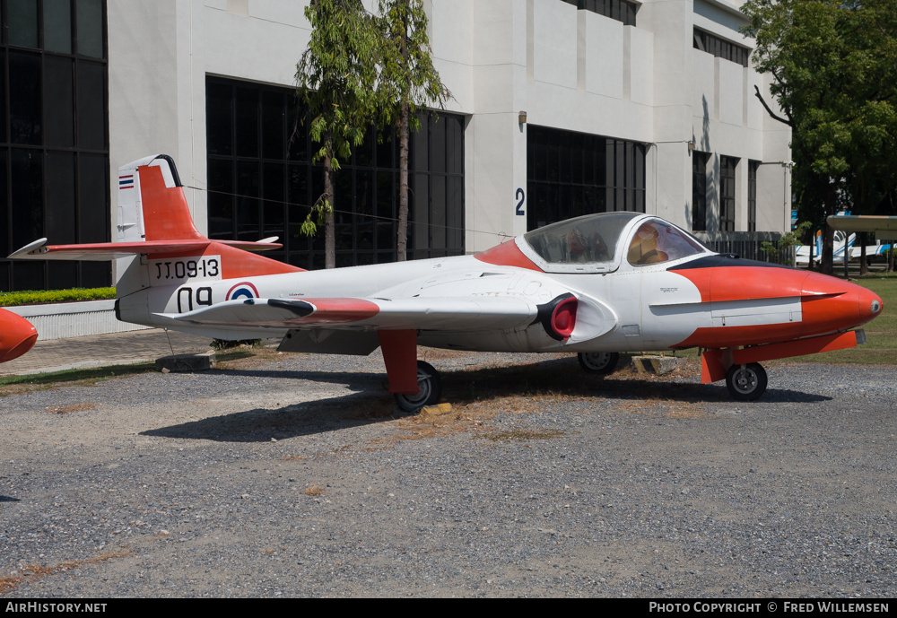 Aircraft Photo of F12-09/13 | Cessna T-37B Tweety Bird | Thailand - Air Force | AirHistory.net #209395