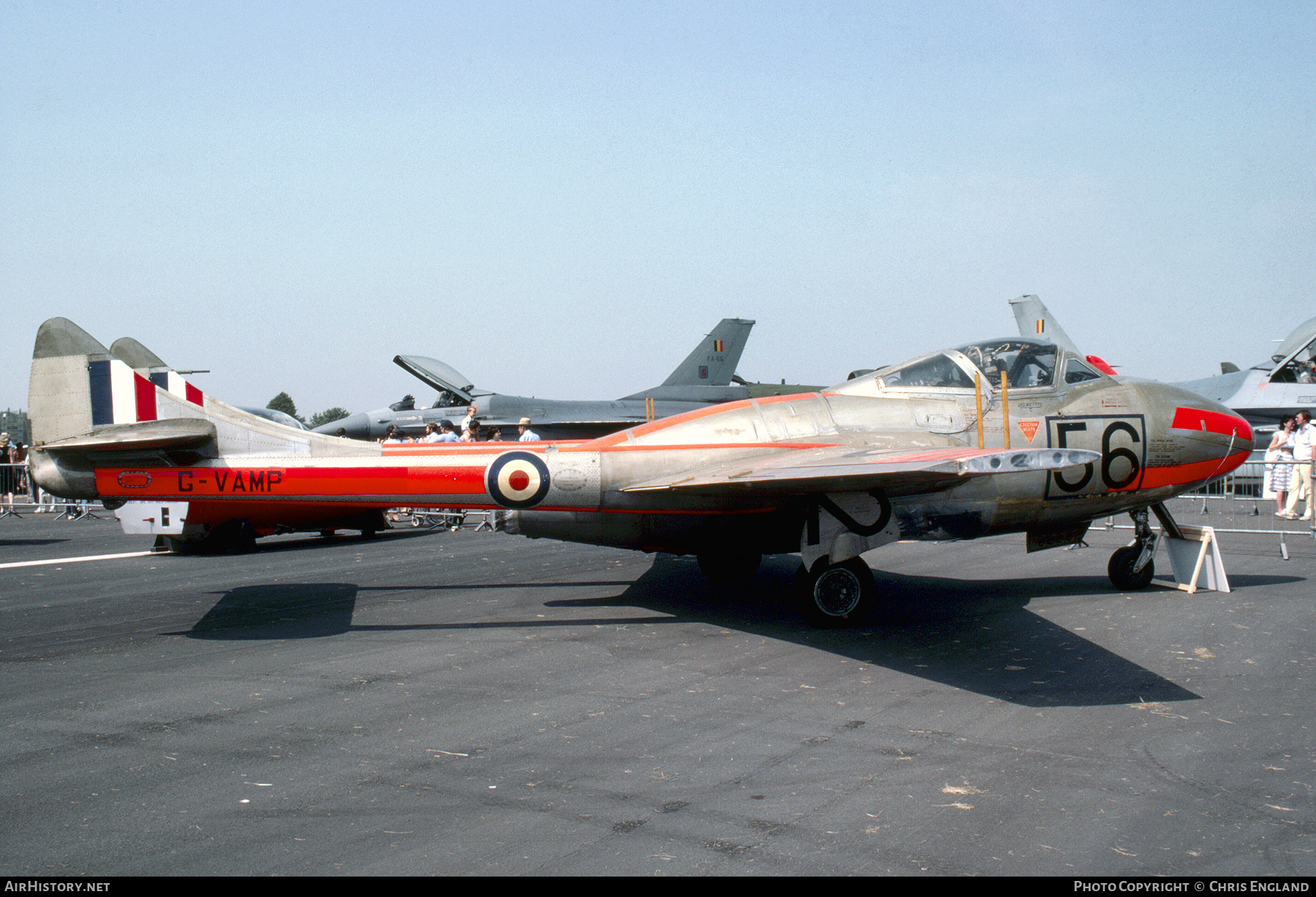Aircraft Photo of XK623 / G-VAMP | De Havilland D.H. 115 Vampire T11 | UK - Air Force | AirHistory.net #209403