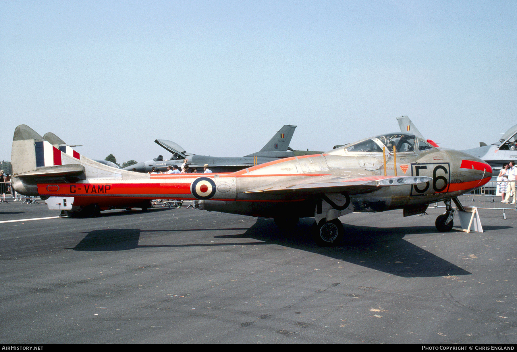Aircraft Photo of G-VAMP / XK623 | De Havilland D.H. 115 Vampire T11 | UK - Air Force | AirHistory.net #209403