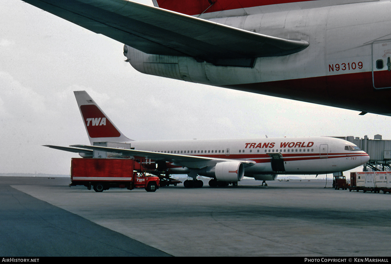 Aircraft Photo of N606TW | Boeing 767-231(ER) | Trans World Airlines - TWA | AirHistory.net #209405