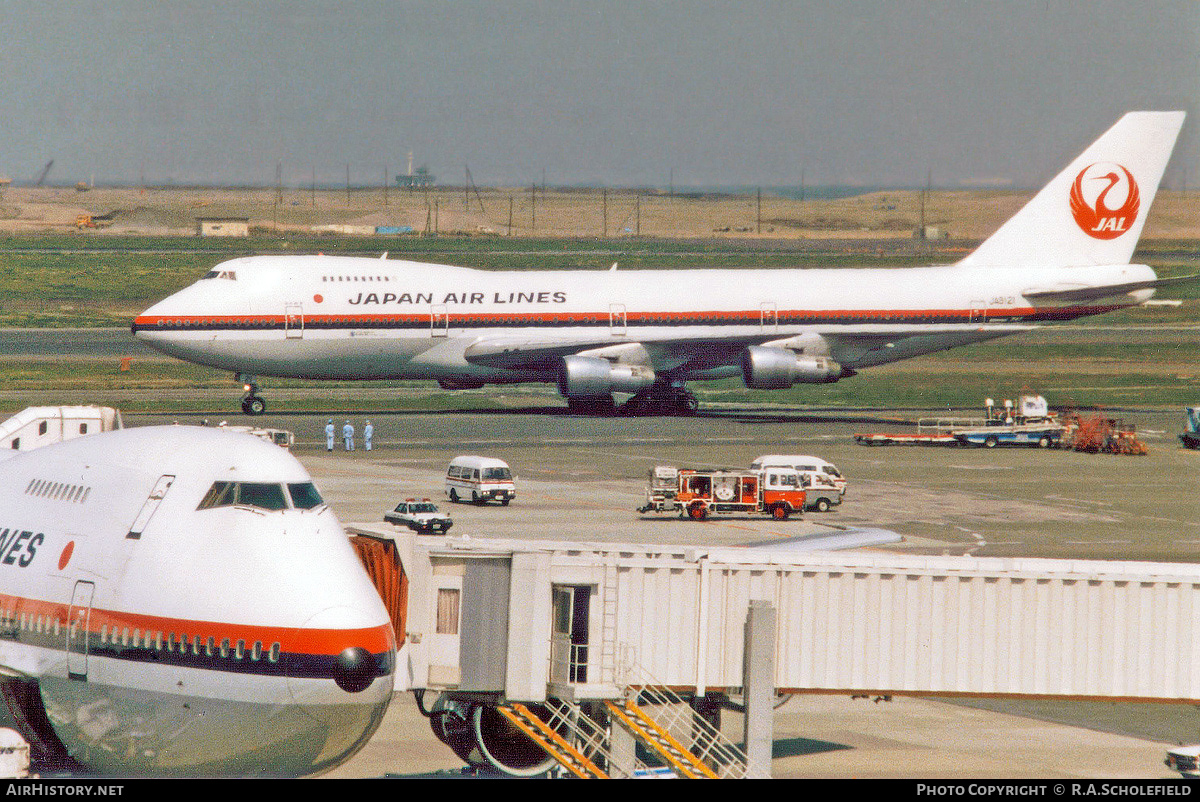 Aircraft Photo of JA8121 | Boeing 747SR-46 | Japan Air Lines - JAL | AirHistory.net #209406