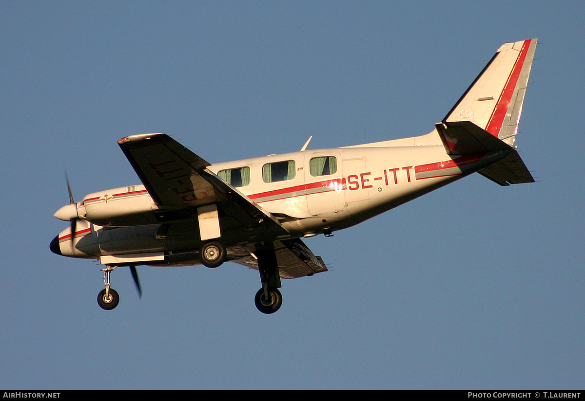 Aircraft Photo of SE-ITT | Piper PA-31-310 Navajo C | Trafikflyg Högskolan | AirHistory.net #209421