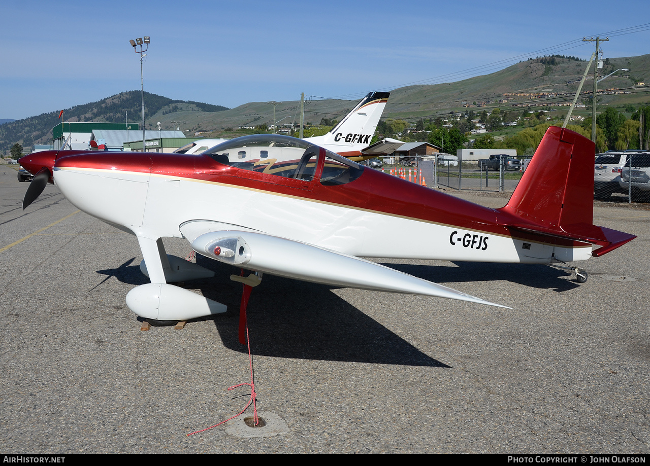 Aircraft Photo of C-GFJS | Van's RV-7 | AirHistory.net #209426