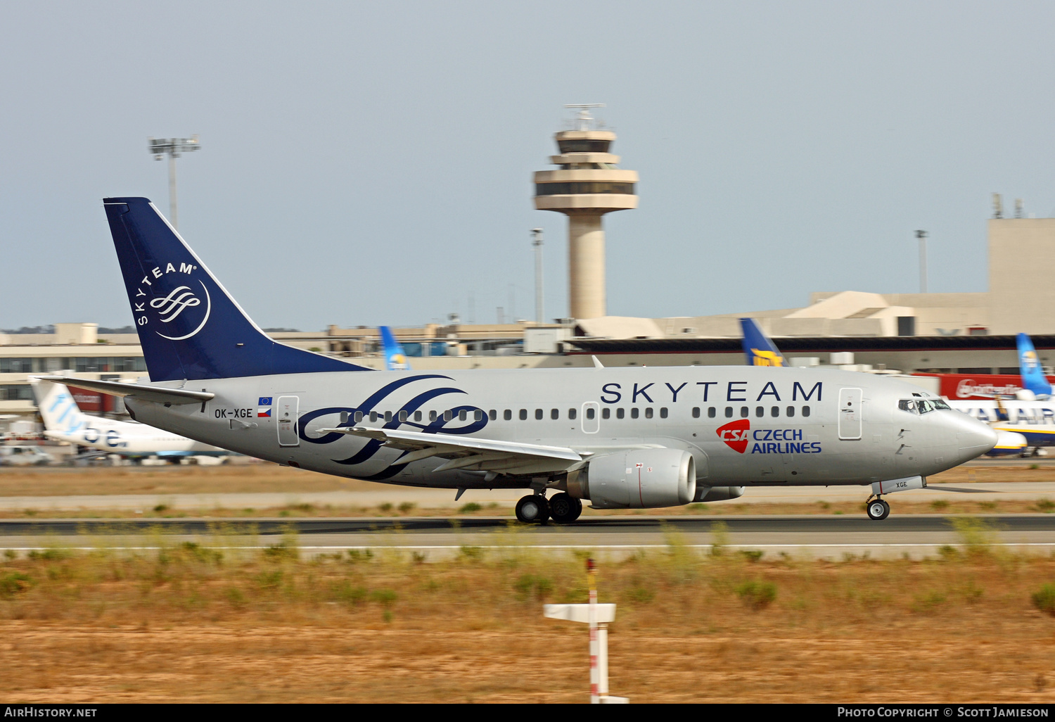 Aircraft Photo of OK-XGE | Boeing 737-55S | ČSA - Czech Airlines | AirHistory.net #209432