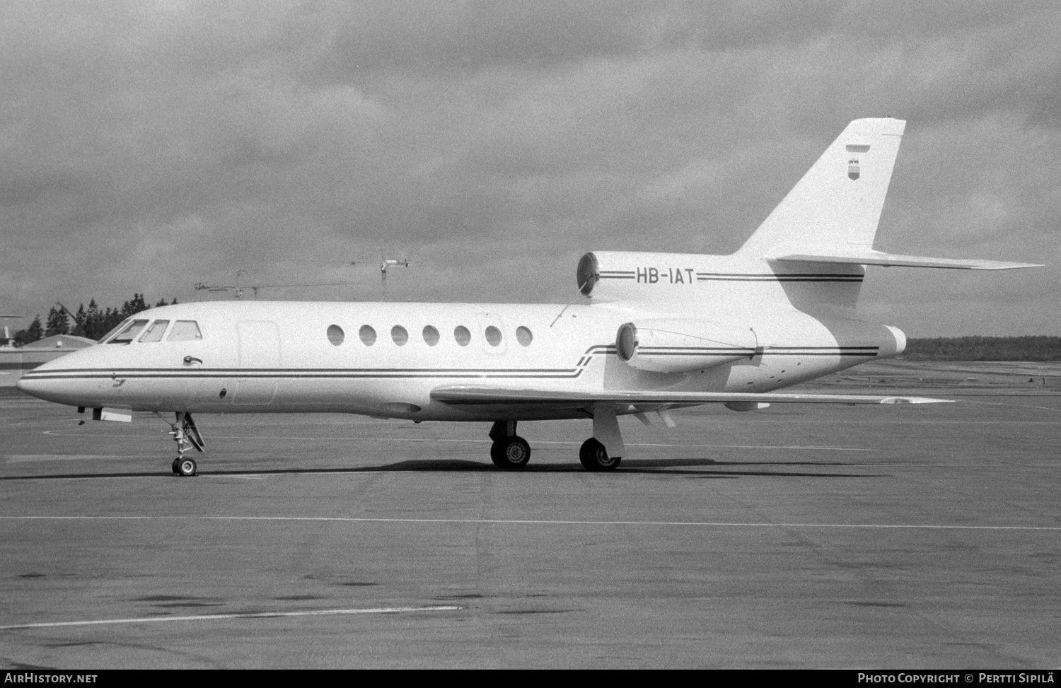 Aircraft Photo of HB-IAT | Dassault Falcon 50 | AirHistory.net #209440