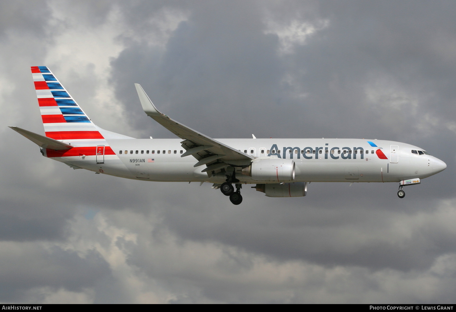 Aircraft Photo of N991AN | Boeing 737-823 | American Airlines | AirHistory.net #209470