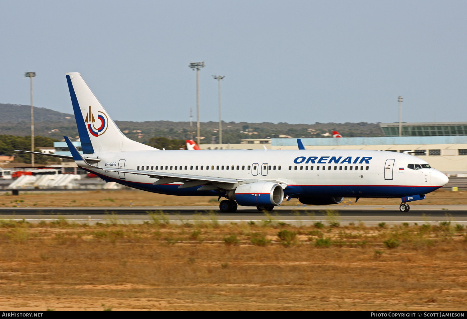 Aircraft Photo of VP-BPG | Boeing 737-8AS | Orenair | AirHistory.net #209480