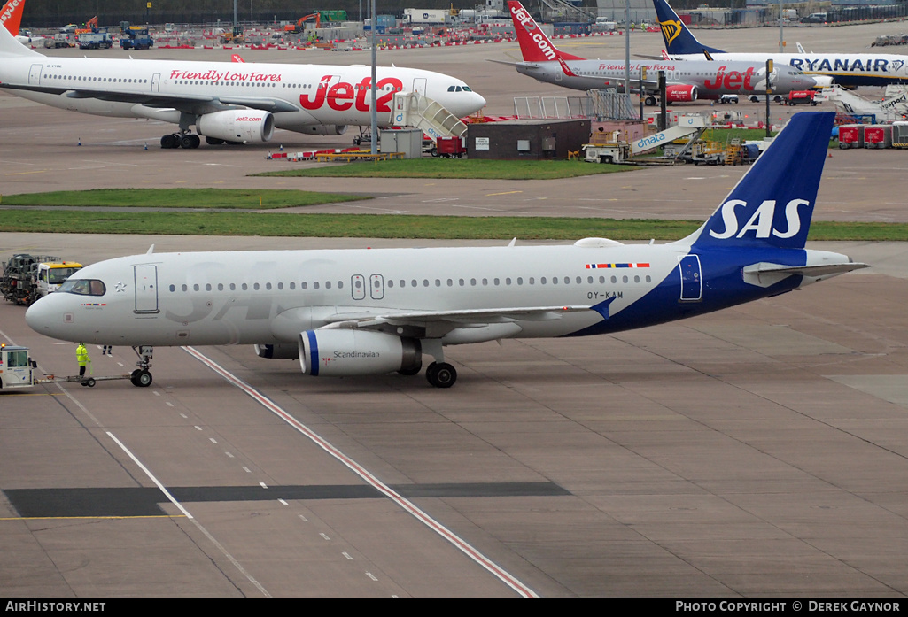 Aircraft Photo of OY-KAM | Airbus A320-232 | Scandinavian Airlines - SAS | AirHistory.net #209489