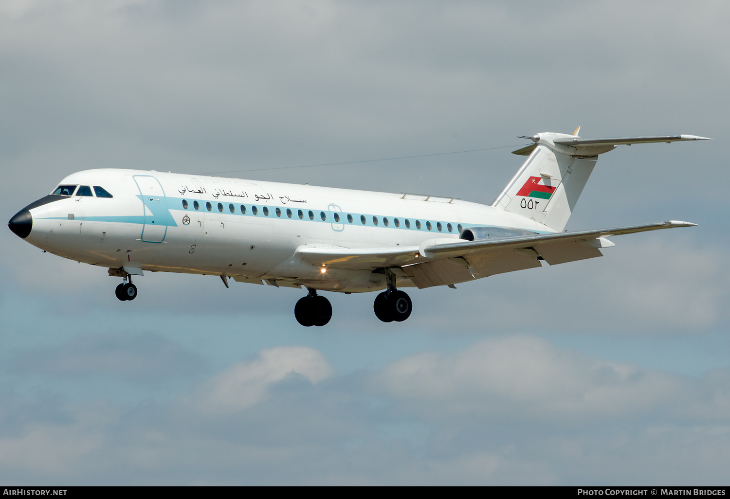 Aircraft Photo of 552 / ٥٥٢ | BAC 111-485GD One-Eleven | Oman - Air Force | AirHistory.net #209490