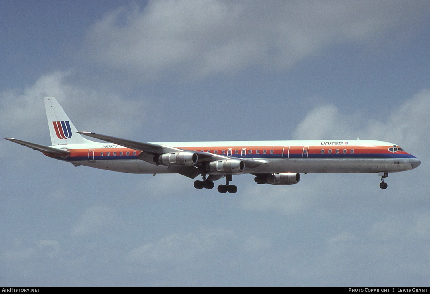 Aircraft Photo of N8085U | McDonnell Douglas DC-8-61 | United Airlines | AirHistory.net #209503