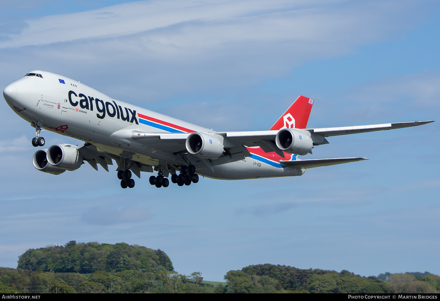 Aircraft Photo of LX-VCB | Boeing 747-8R7F/SCD | Cargolux | AirHistory.net #209506