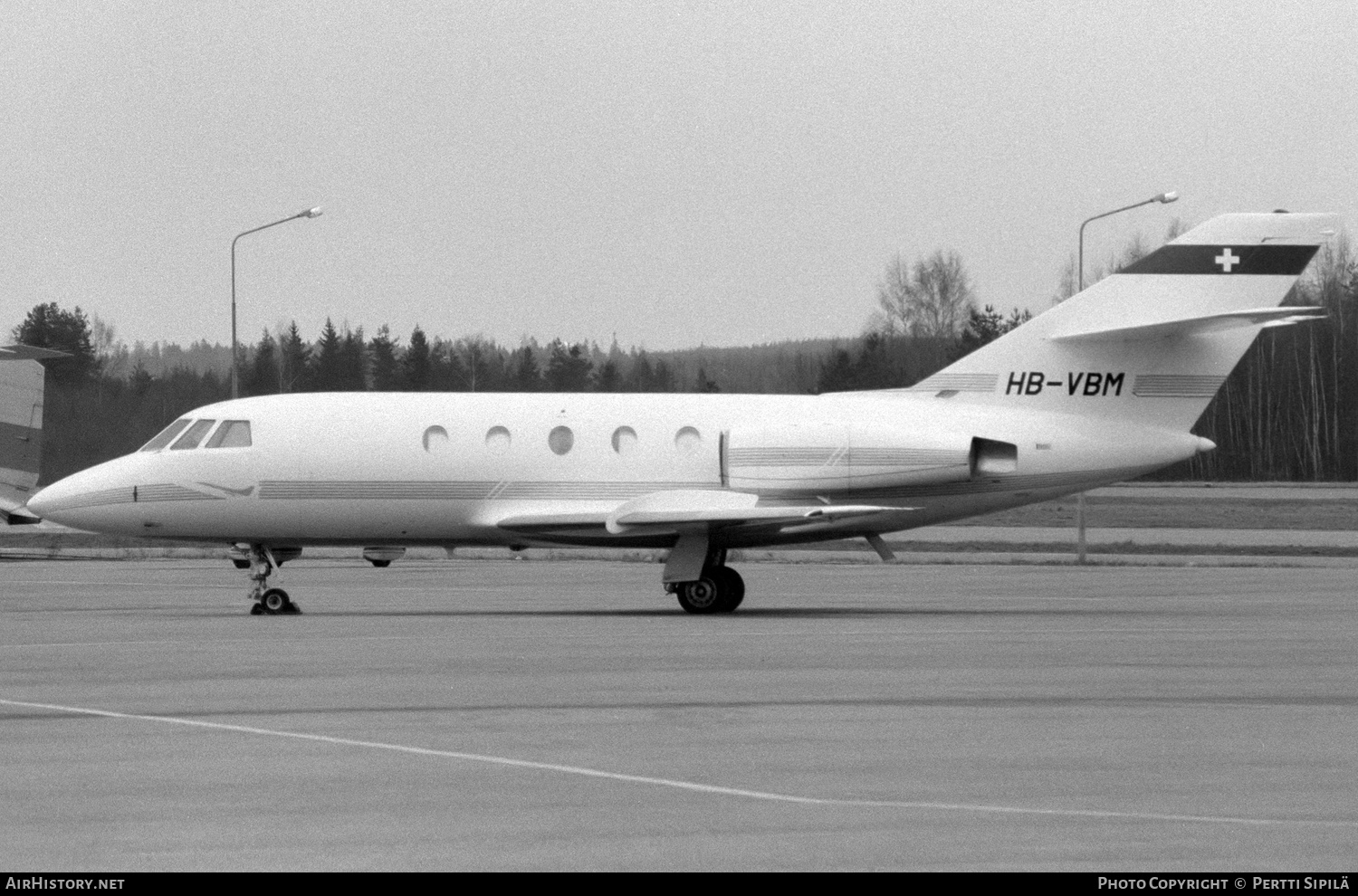 Aircraft Photo of HB-VBM | Dassault Falcon 20C | AirHistory.net #209515