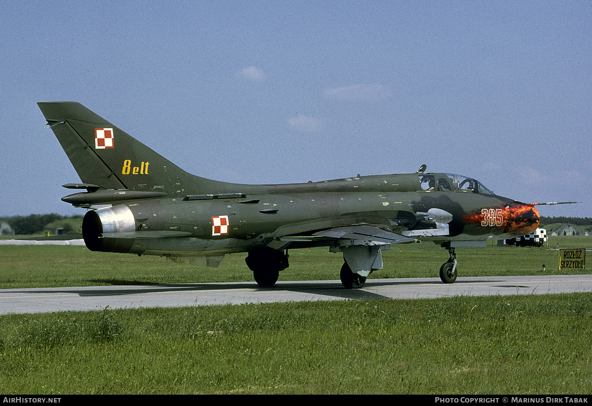 Aircraft Photo of 305 | Sukhoi Su-22UM3K | Poland - Air Force | AirHistory.net #209526