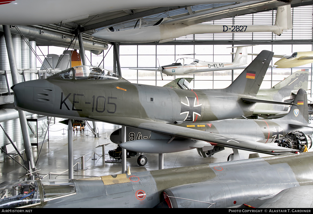 Aircraft Photo of KE-105 | Canadair CL-13B Sabre 6 | Germany - Air Force | AirHistory.net #209547