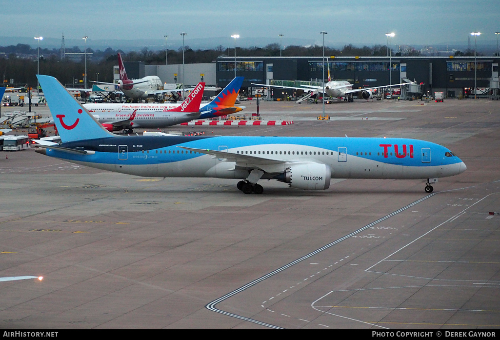 Aircraft Photo of G-TUIK | Boeing 787-9 Dreamliner | TUI | AirHistory.net #209554