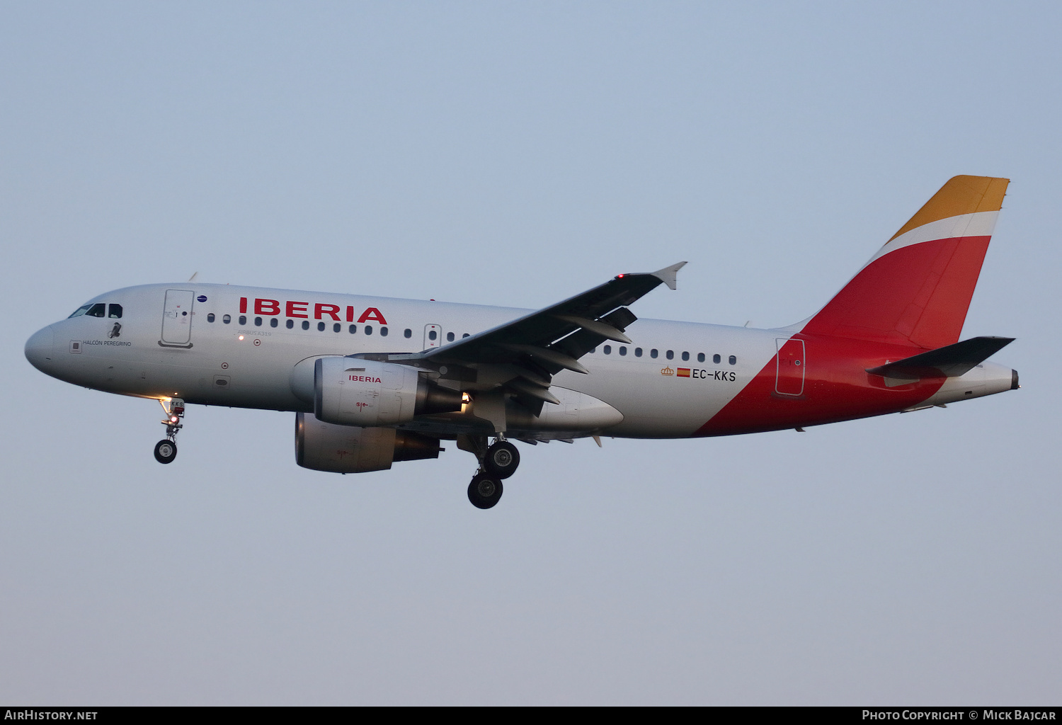 Aircraft Photo of EC-KKS | Airbus A319-111 | Iberia | AirHistory.net #209561