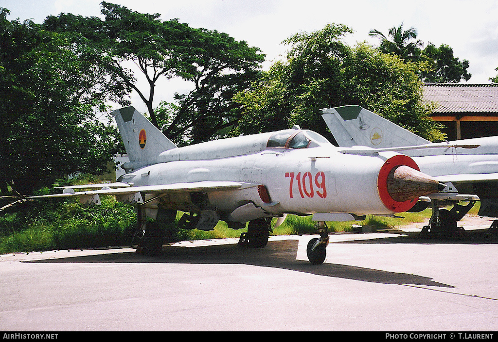 Aircraft Photo of 7109 | Mikoyan-Gurevich MiG-21bis | Cambodia - Air Force | AirHistory.net #209563