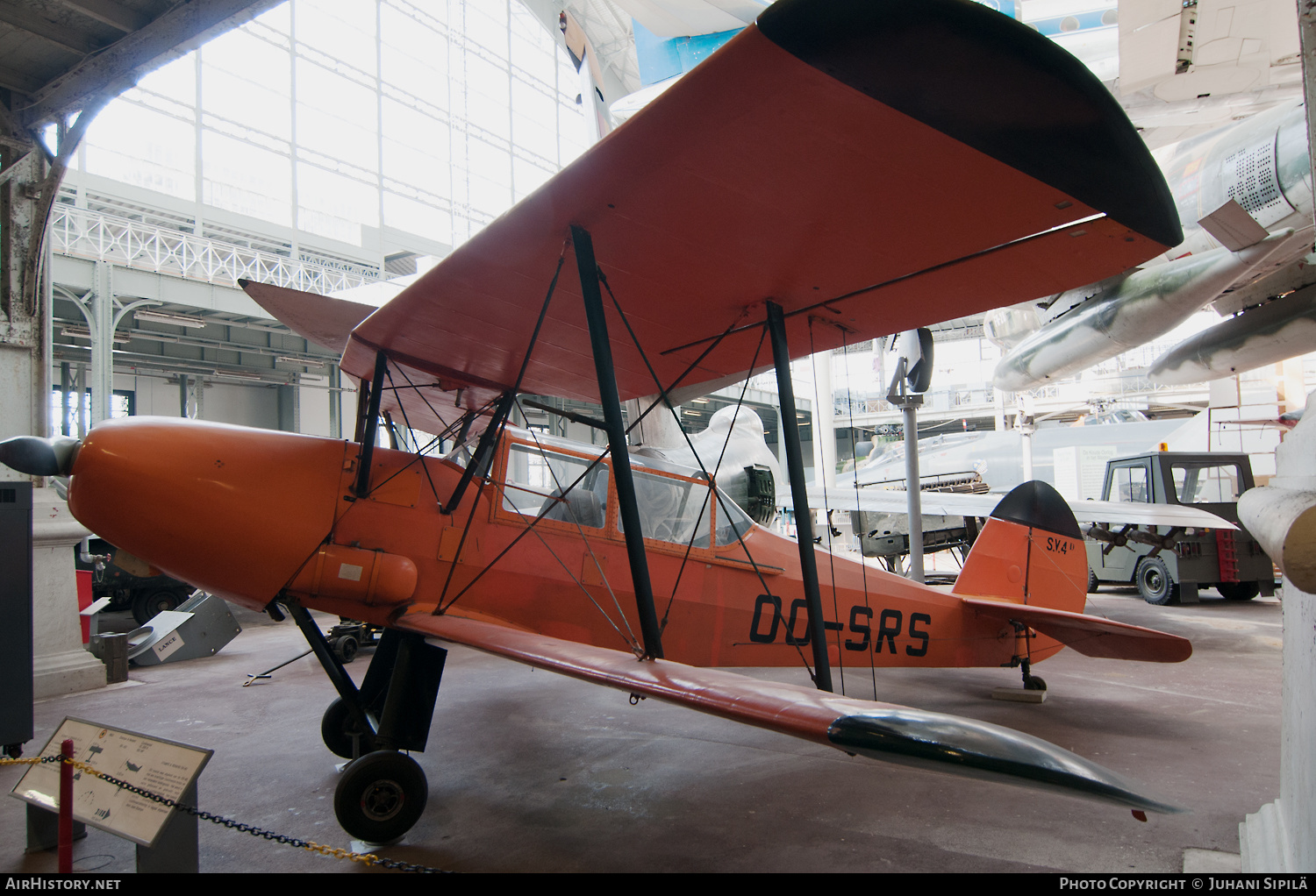 Aircraft Photo of OO-SRS | Stampe-Renard SV-4D | AirHistory.net #209567