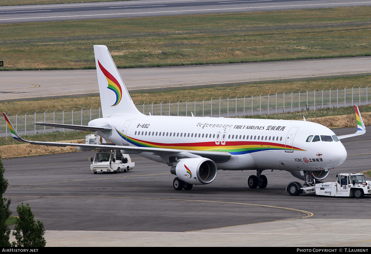 Aircraft Photo of B-1682 | Airbus A320-214 | Tibet Airlines | AirHistory.net #209571