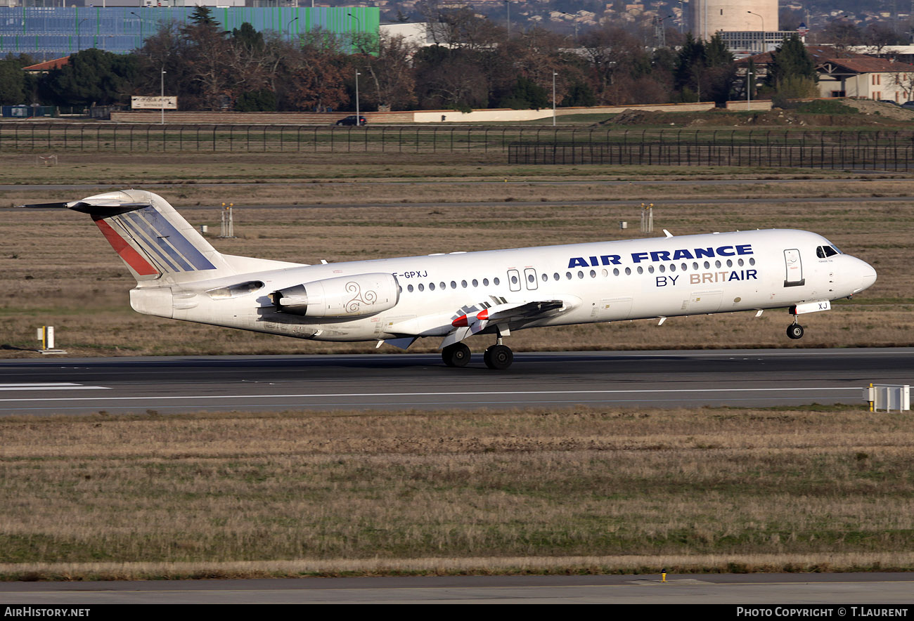 Aircraft Photo of F-GPXJ | Fokker 100 (F28-0100) | Air France | AirHistory.net #209572