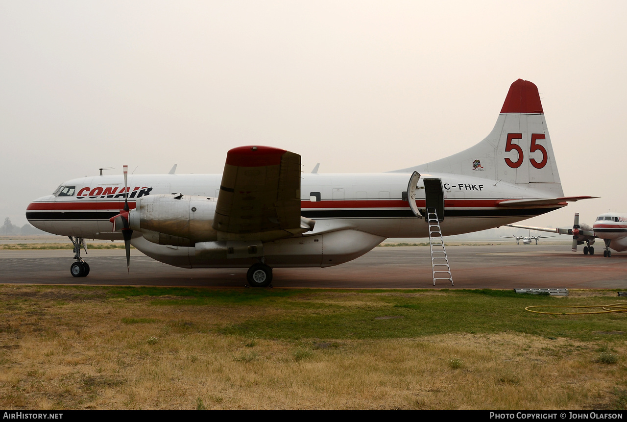 Aircraft Photo of C-FHKF | Convair 580/AT | Conair Aviation | AirHistory.net #209574