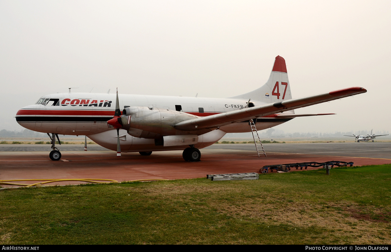 Aircraft Photo of C-FKFB | Convair 580/AT | Conair Aviation | AirHistory.net #209577