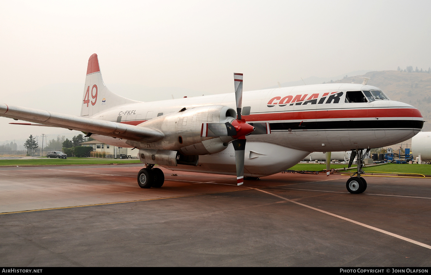 Aircraft Photo of C-FKFL | Convair 580/AT | Conair Aviation | AirHistory.net #209581