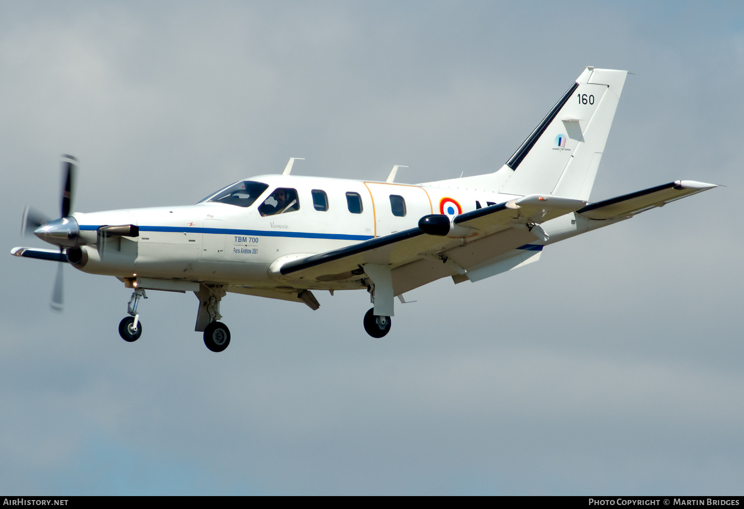 Aircraft Photo of 160 | Socata TBM-700 | France - Army | AirHistory.net #209583