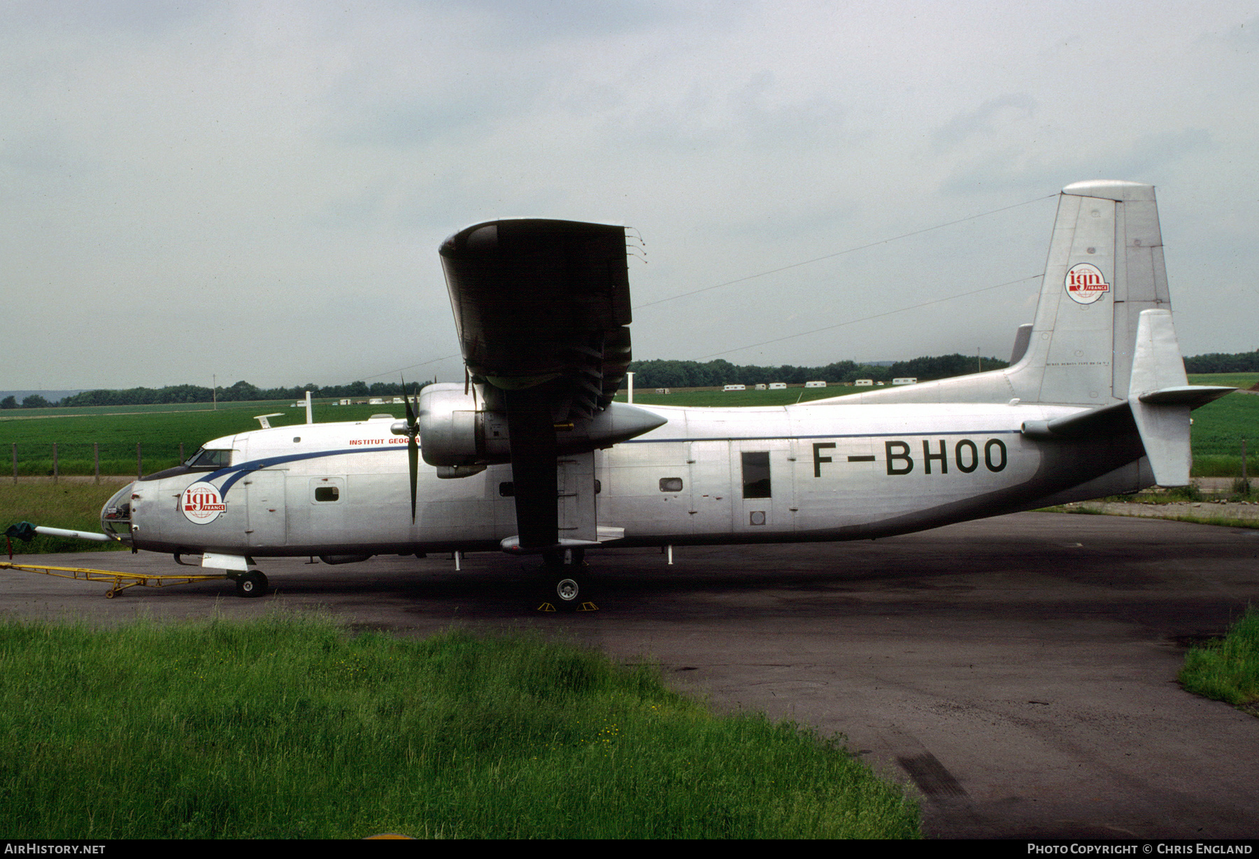 Aircraft Photo of F-BHOO | Hurel-Dubois HD-34 | IGN - Institut Géographique National | AirHistory.net #209606