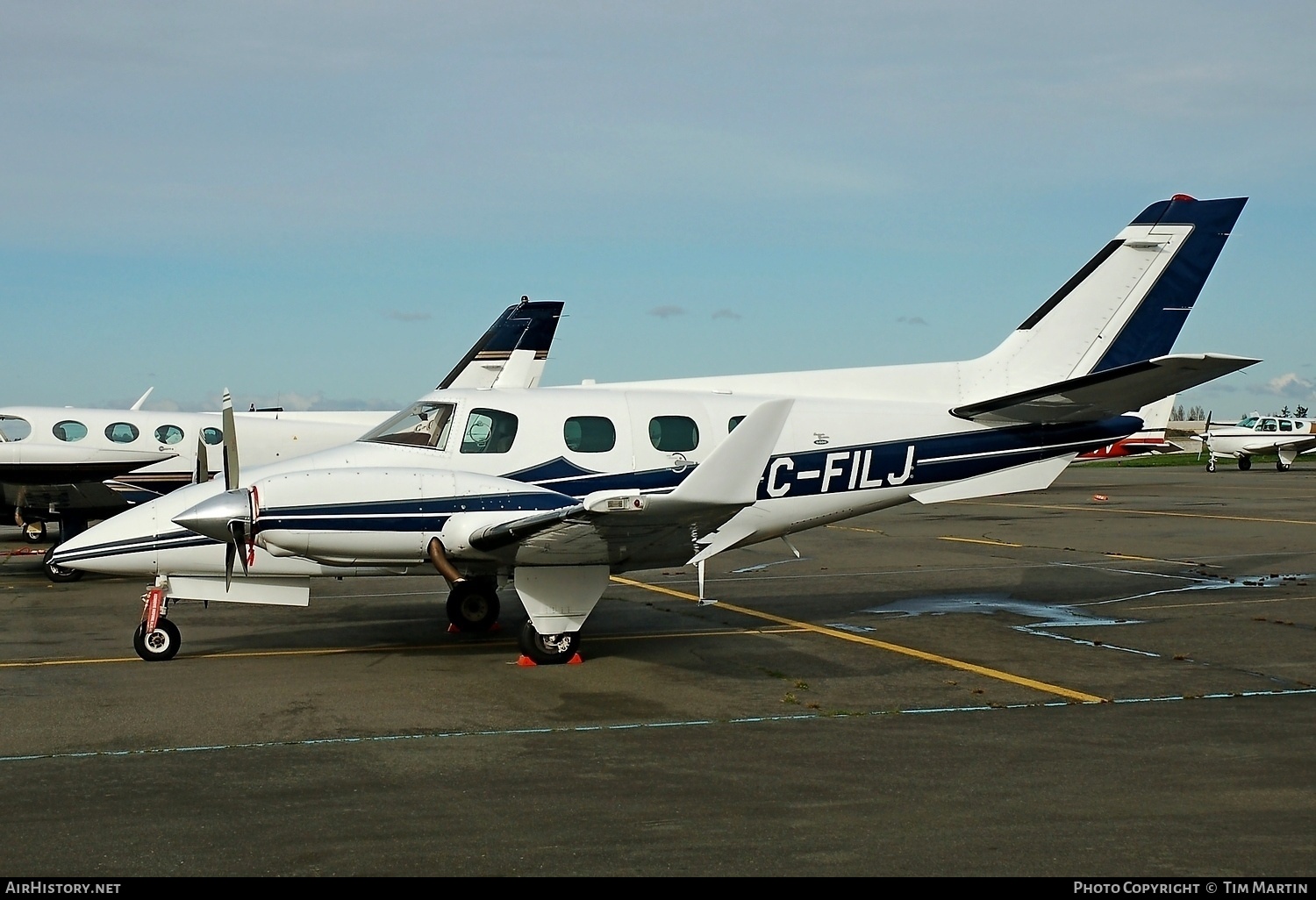 Aircraft Photo of C-FILJ | Beech B60 Duke | AirHistory.net #209647