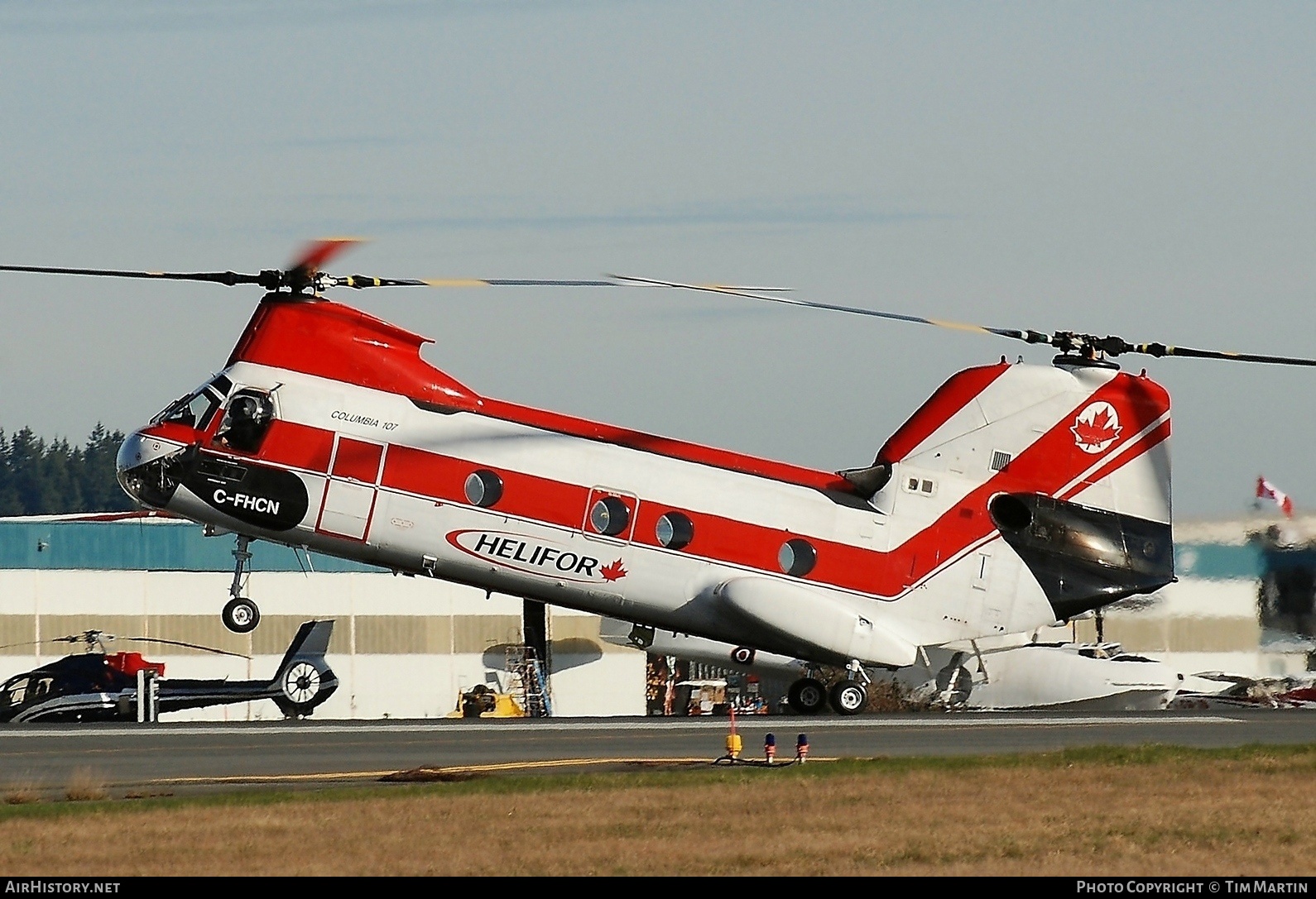 Aircraft Photo of C-FHCN | Boeing Vertol 107-II | Helifor | AirHistory.net #209651