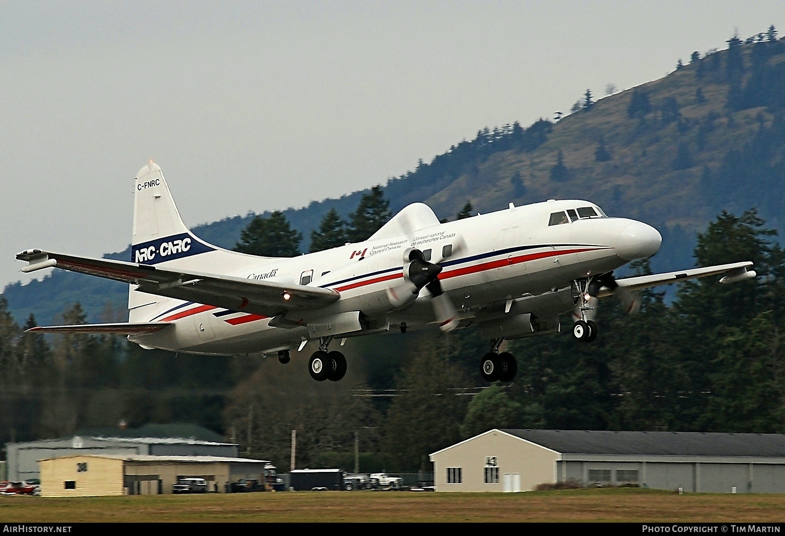 Aircraft Photo of C-FNRC | Convair 580 | NRC-CNRC - National Research Council | AirHistory.net #209653