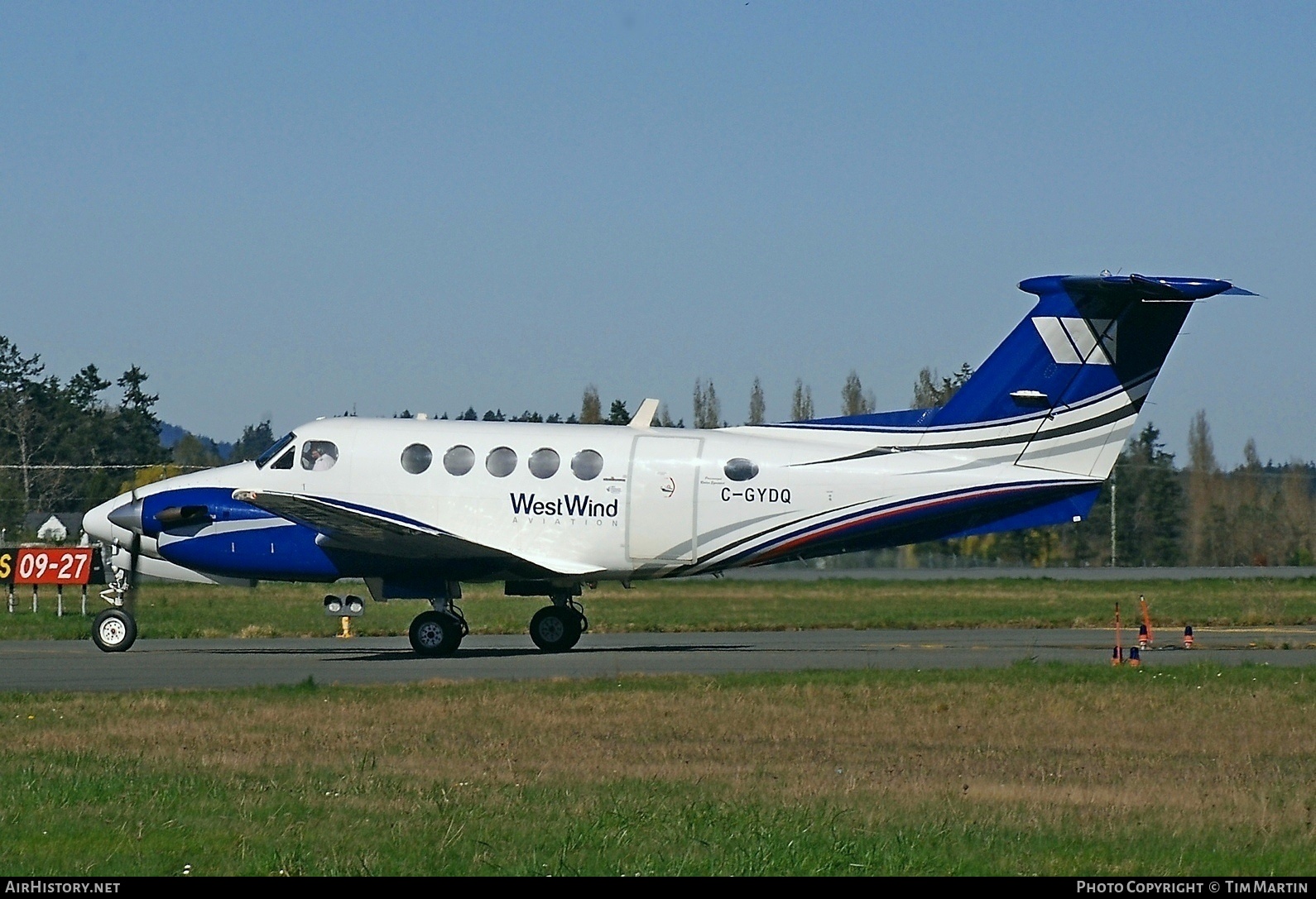Aircraft Photo of C-GYDQ | Beech 200 Super King Air | West Wind Aviation | AirHistory.net #209657