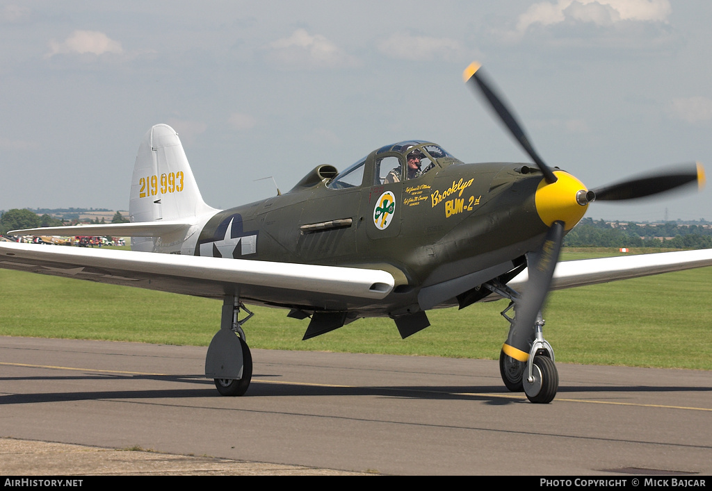 Aircraft Photo of N793QG / NX793QG / 219993 | Bell P-39Q Airacobra | USA - Air Force | AirHistory.net #209660