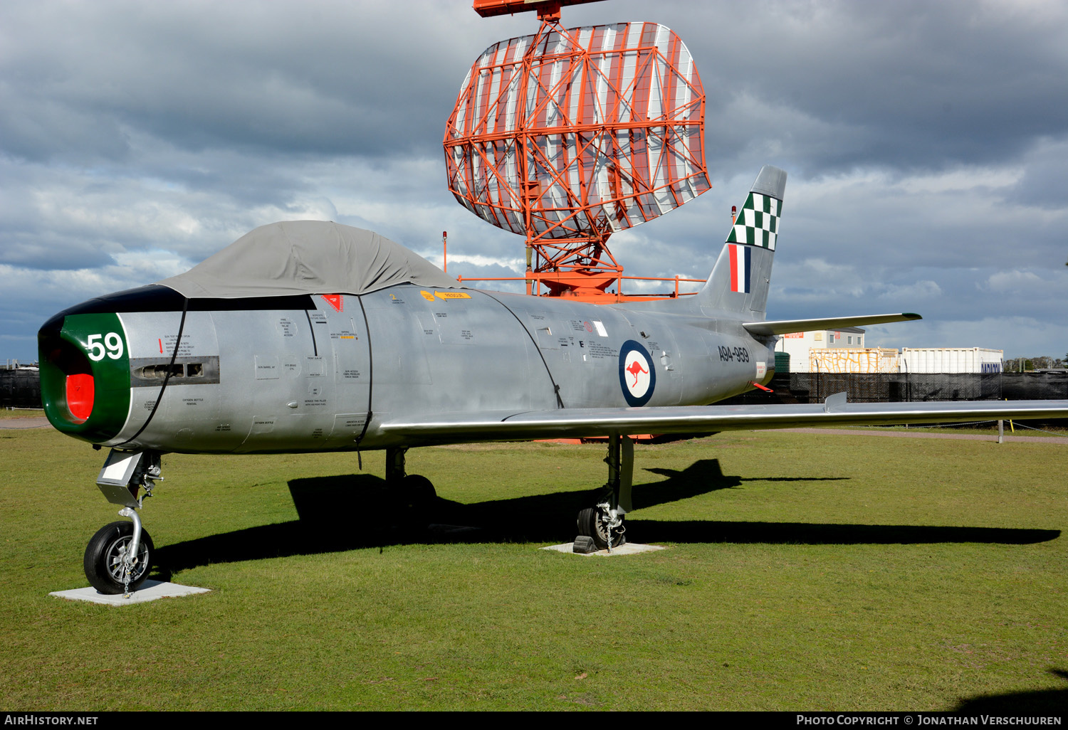 Aircraft Photo of A94-959 | Commonwealth CA-27 Sabre Mk32 | Australia - Air Force | AirHistory.net #209689
