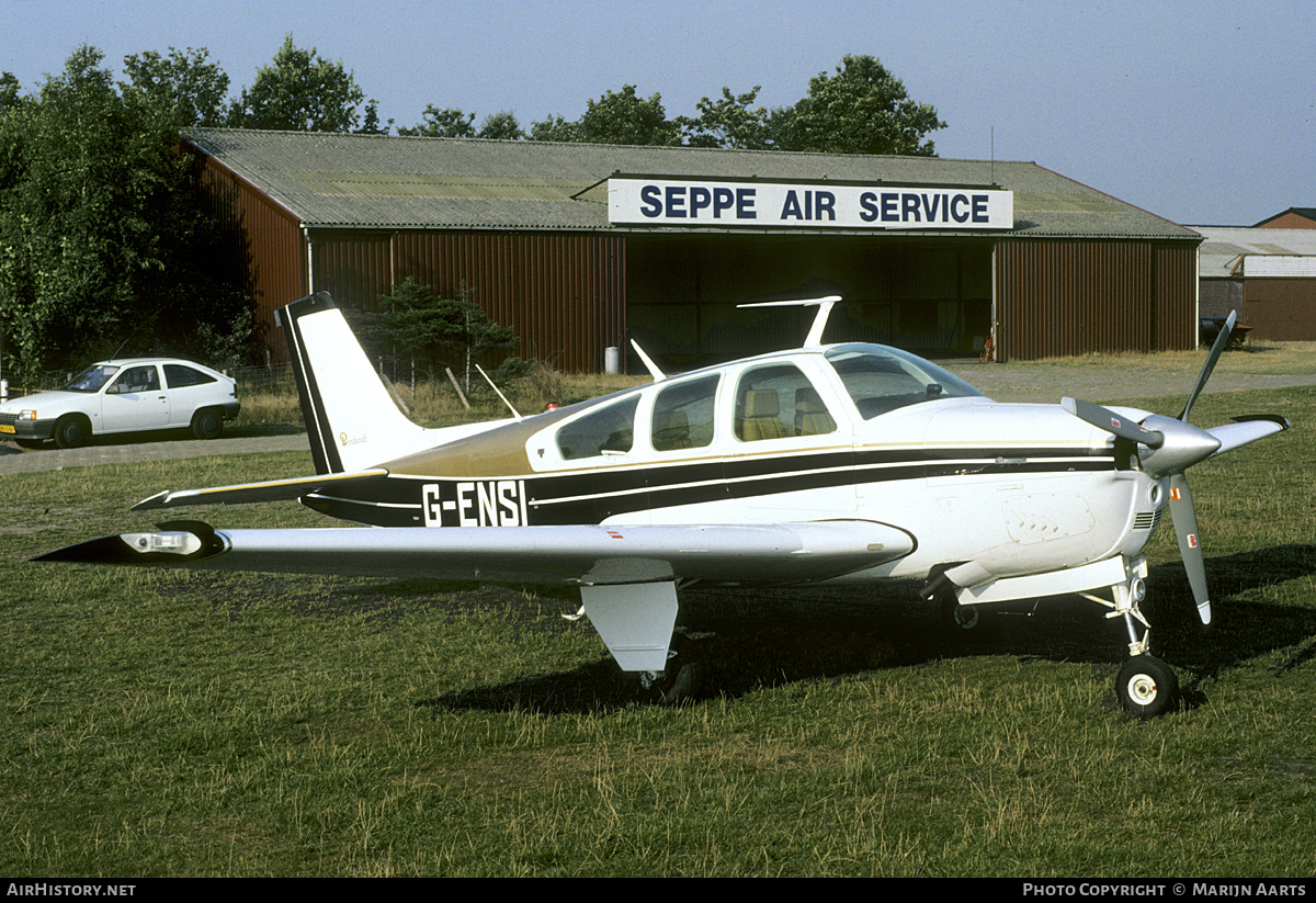 Aircraft Photo of G-ENSI | Beech F33C Bonanza | AirHistory.net #209693