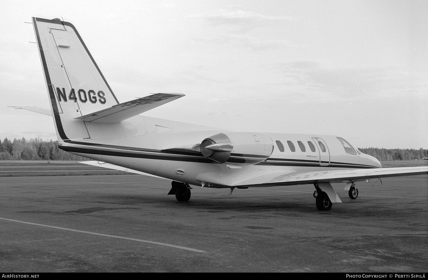 Aircraft Photo of N40GS | Cessna 550 Citation II | AirHistory.net #209695