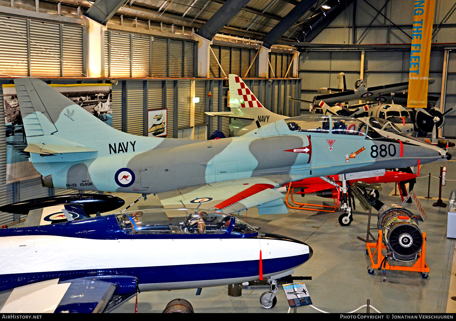 Aircraft Photo of N13-154911 | Douglas TA-4G Skyhawk | Australia - Navy | AirHistory.net #209751