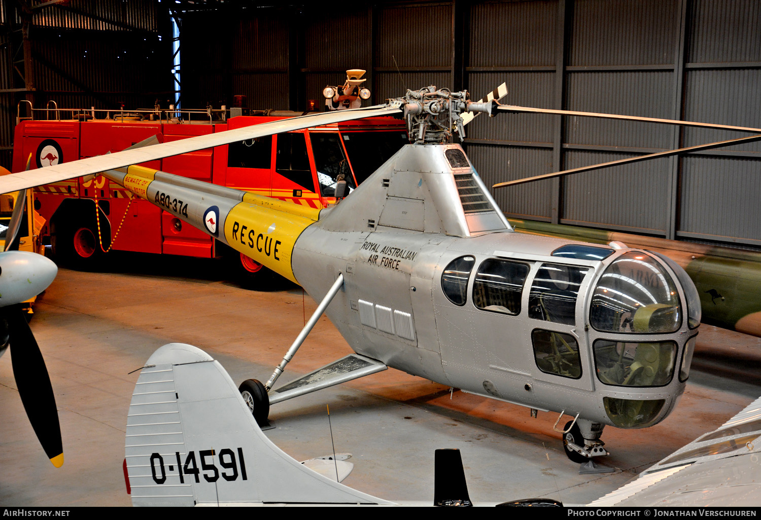 Aircraft Photo of A80-374 | Sikorsky S-51 | Australia - Air Force | AirHistory.net #209757