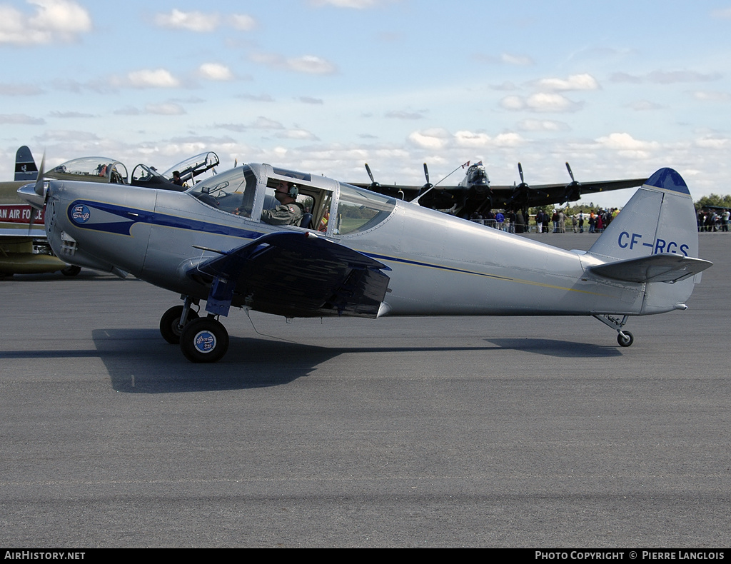 Aircraft Photo of CF-RGS | Globe GC-1B Swift | AirHistory.net #209763