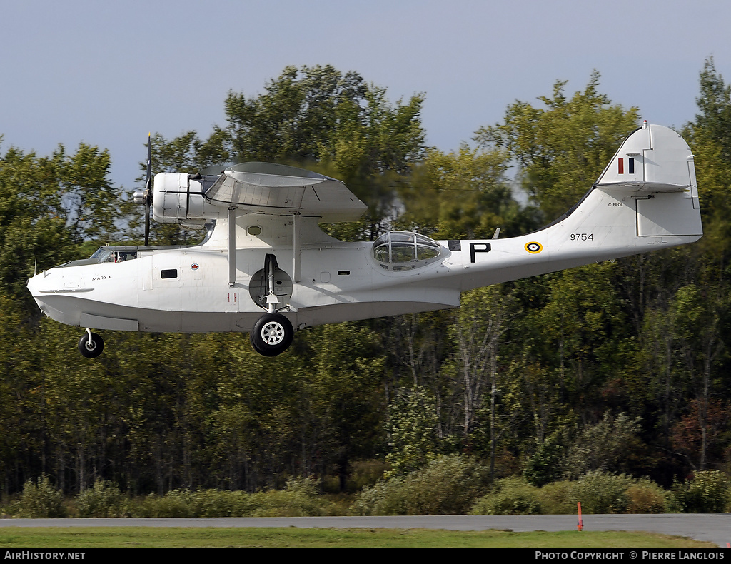 Aircraft Photo of C-FPQL / 9754 | Consolidated PBV-1A Canso A | Canada - Air Force | AirHistory.net #209764