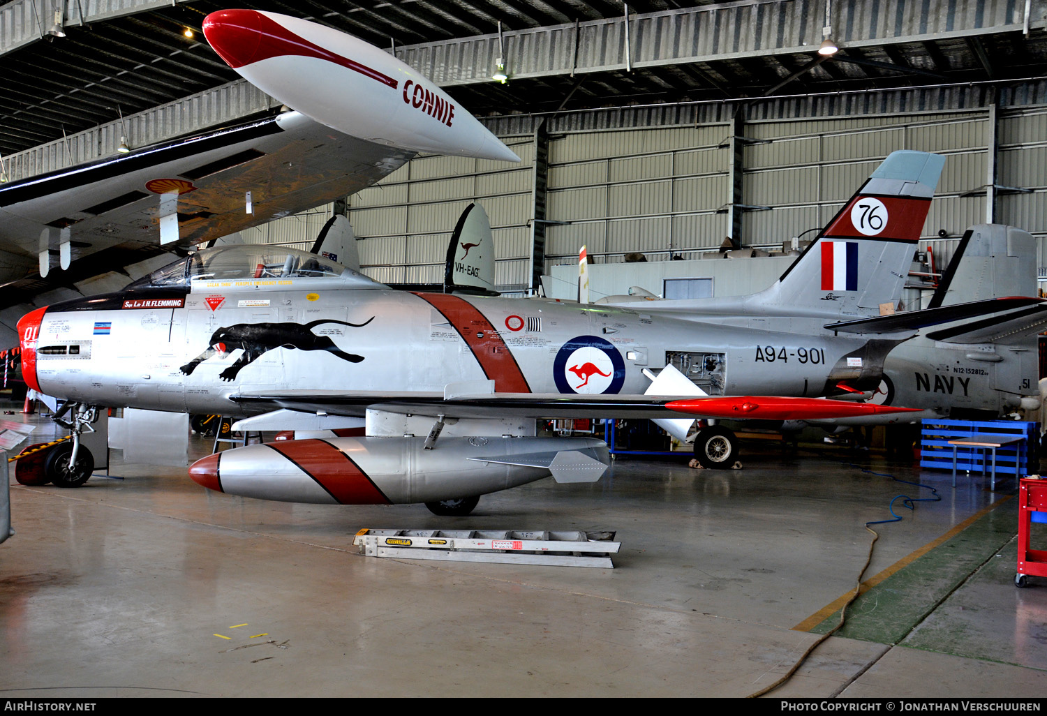 Aircraft Photo of A94-901 | Commonwealth CA-27 Sabre Mk31 | Australia - Air Force | AirHistory.net #209769