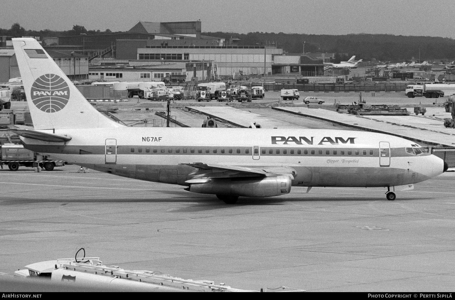 Aircraft Photo of N67AF | Boeing 737-222 | Pan American World Airways - Pan Am | AirHistory.net #209773